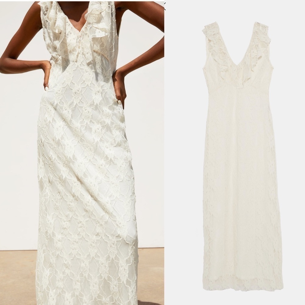 ZARA Lace Dress - Picture 8 of 8